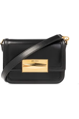 Jimmy Choo Tassen, Dames, Zwart, ONE Size, Leer, Diamond Crossbody