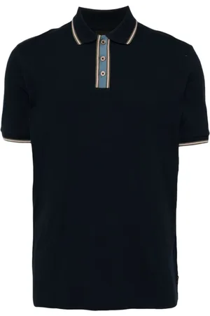 Paul Smith Tops, Heren, Blauw, XL, Katoen, Polo Shirt