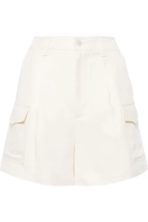 Woolrich Korte broeken, Dames, Wit, W28, Katoen, Witte Korte Broek