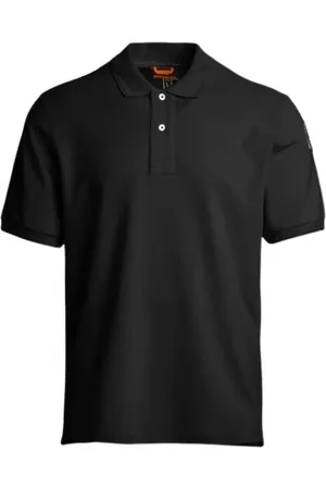 Parajumpers Tops, Heren, Zwart, M, Katoen, Gangapuma Polo Shirt