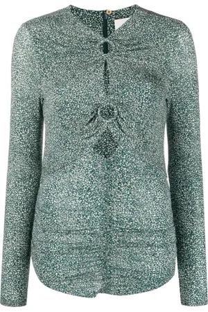 Isabel Marant Tops, Dames, Groen, S, Joneli Top