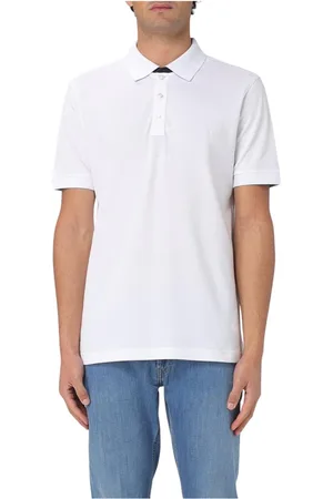 FAY Tops, Heren, Wit, 2Xl, Witte T-shirts en Polos