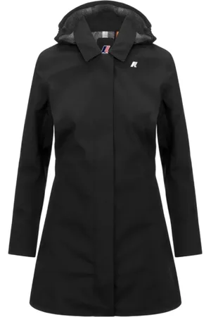 K-Way Mantels, Dames, Zwart, L, Mathy Bonded Jersey