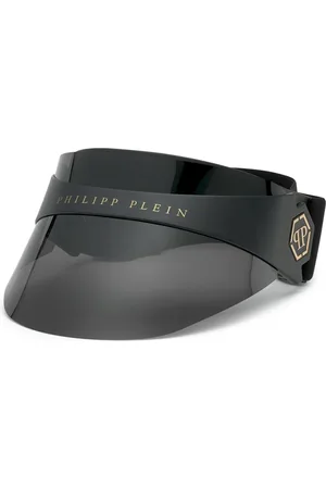 Philipp Plein Accessoires, unisex, Zwart, ONE Size, Plein F.i.t. Future IS Today Visiera-K