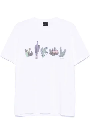 Paul Smith Tops, Heren, Wit, M, Witte Crew Neck T-shirts en Polos