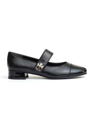 Tory Burch Schoenen, Dames, Zwart, 37 EU, Leer, High Heel Mary Jane Schoenen