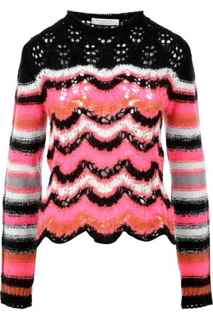 Serafini Truien, Dames, Zwart, S, Trui met ronde hals