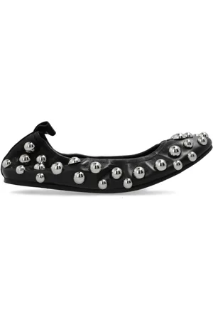Isabel Marant Schoenen, Dames, Zwart, 39 EU, Leer, Belna Ballerina`s