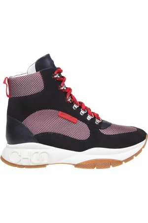 Jimmy Choo Schoenen, Heren, Zwart, 42 EU, Leer, Lace-up Boots