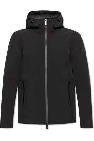Woolrich Jassen, Heren, Zwart, S, Polyester, Pacific Softshell Down Jacket