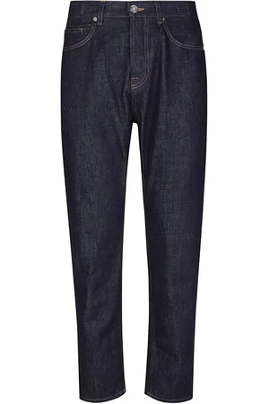 ELEVENTY Jeans, Heren, Blauw, W36, Katoen, Relaxte Denim Katoenen Broek