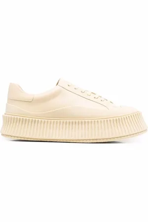 Jil Sander Schoenen, Dames, , 39 EU, Leer, Chunky-Sole Fashion Sneakers