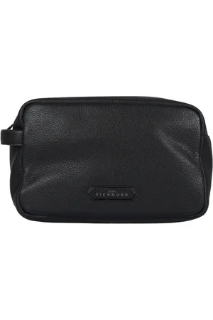 John Richmond Tassen, Heren, Zwart, ONE Size, Pouch Bag