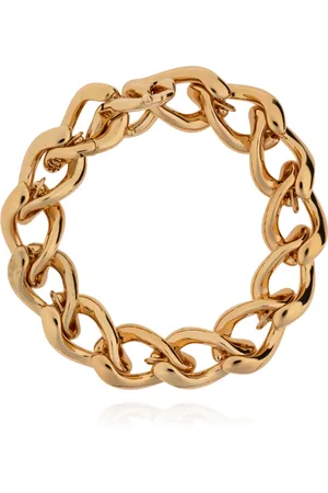 Tory Burch Accessoires, Dames, Geel, ONE Size, Wishbone Chain Armband