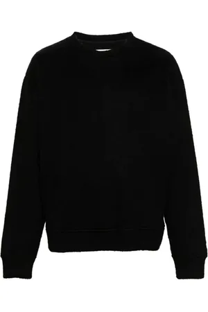 Jil Sander Truien, Heren, Zwart, S, Katoen, Casual Zwarte Trui