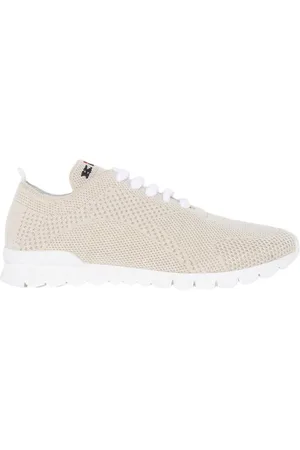 Kiton Schoenen, Dames, , 36 EU, Leer, Cashmere Sneakers FIT Model