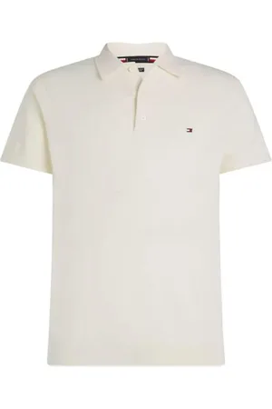 Tommy Hilfiger Tops, Heren, Wit, 2Xl, Katoen, Luxe Katoen Kasjmier Polo Shirt