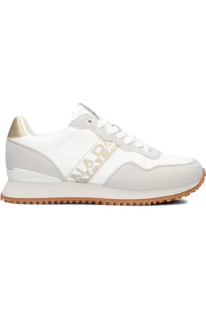 Napapijri Schoenen, Dames, Wit, 41 EU, Witte lage sneakers voor dames