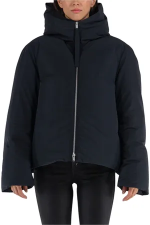 Jil Sander Jassen, Dames, Zwart, M, Down Jacket