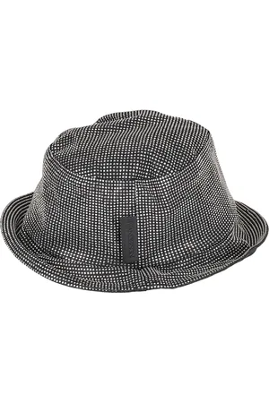 J.W.Anderson Accessoires, Dames, Grijs, ONE Size, Katoen, Stijlvolle Bucket Hat