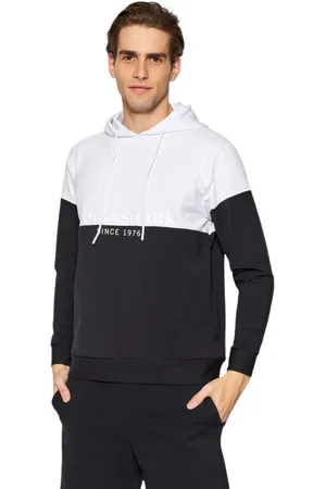 Paul & Shark Sweatshirts & Hoodies, Heren, Wit, L, Katoen, Katoenen Hoodie