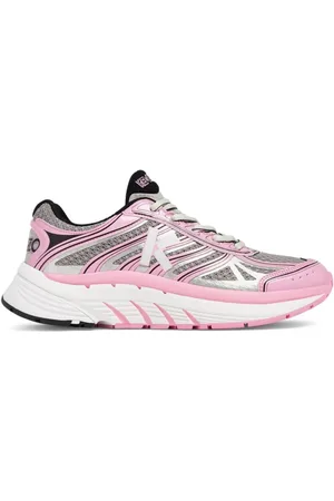 Kenzo Schoenen, Dames, Roze, 38 EU, Polyester, Tech Runner Sneakers