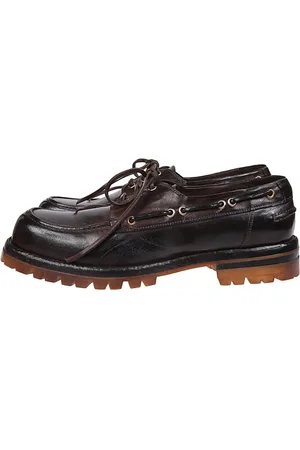 ELEVENTY Schoenen, Heren, Bruin, 43 EU, Leer, Bootschoenen