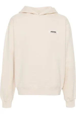 Jacquemus Sweatshirts & Hoodies, Heren, , M, Katoen, Grosgrain Hoodie