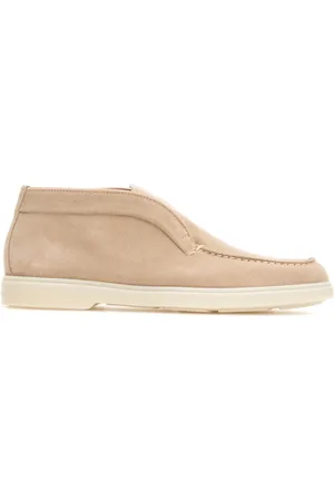 santoni Schoenen, Dames, , 41 EU, Suède, Desert Enkellaarsjes