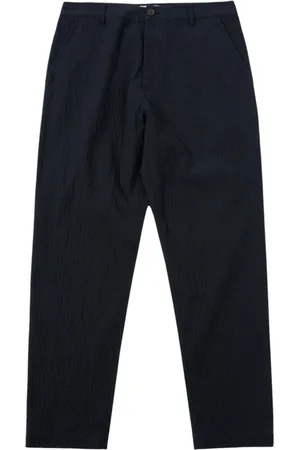 Universal Works Broeken, Heren, Blauw, W30, Moderne Militaire Chino Broek