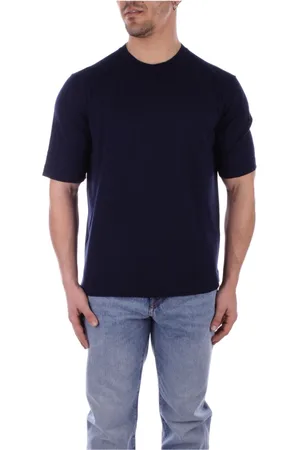 K-Way Tops, Heren, Blauw, L, Katoen, T-Shirt