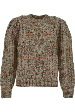 Isabel Marant Truien, Dames, Grijs, S, Wol, Wollen Gebreide Trui