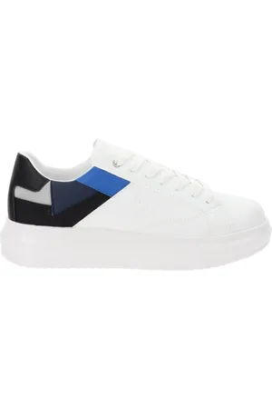 By Byblos Schoenen, Heren, Wit, 45 EU, Leer, Heren Sneakers van Kunstleer Stijlvol