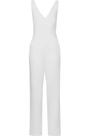 Ivy & Oak Jumpsuits & Playsuits, Dames, Wit, 3Xl, Polyester, V-hals Jumpsuit