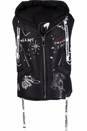 Khrisjoy Jassen, Dames, Zwart, S, Polyester, Iconic Puff Vest