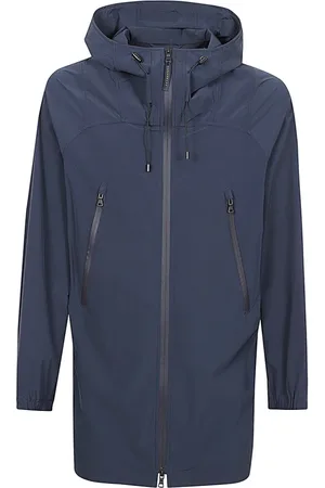 Paul & Shark Mantels, Heren, Blauw, M, Nylon, Travel Parka