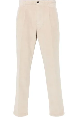 Incotex Broeken, Heren, , W34, Katoen, Slim Fit Katoenen Chino`s