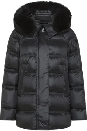 Peuterey Jassen, Dames, Zwart, XS, Polyester, Lange Donsjas