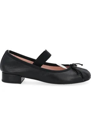 Pretty Ballerinas Schoenen, Dames, Zwart, 39 1/2 EU, Leer, Coton Flats