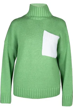 J.W.Anderson Truien, Dames, Groen, M, Turtleneck Trui