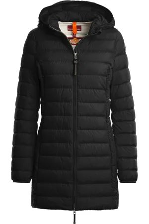 Parajumpers Jassen, Dames, Zwart, S, Irene Down Jacket met Capuchon