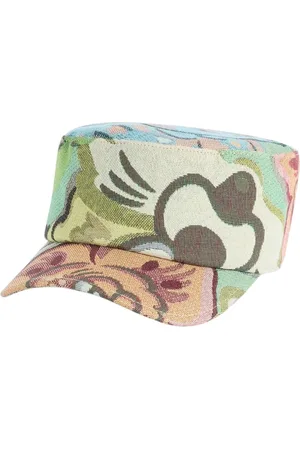 Kenzo Accessoires, Heren, Veelkleurig, ONE Size, Katoen, Stijlvolle Hoed voor Casual Outfits