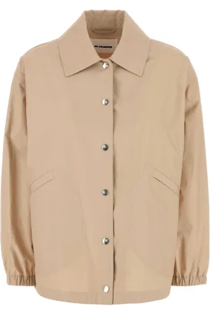 Jil Sander Jassen, Dames, , S, Katoen, Stijlvolle Katoenen Jas