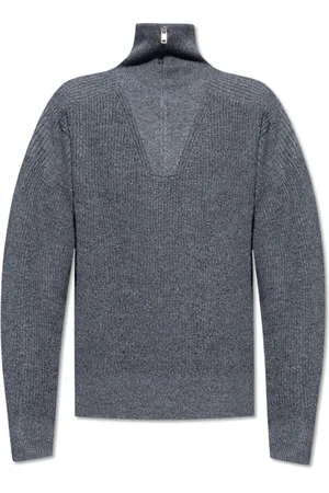 Isabel Marant Truien, Heren, Grijs, S, Wol, Benny Turtleneck