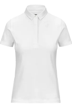 K-Way Tops, Dames, Wit, 4Xl, Katoen, Amedea Piqué Polo