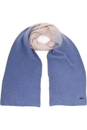 J.W.Anderson Accessoires, unisex, Paars, ONE Size, Wol, Wollen Ombre Sjaal