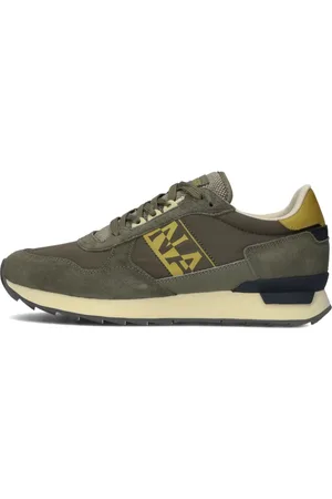 Napapijri Schoenen, Heren, Groen, 45 EU, Groene Stab Herensneakers