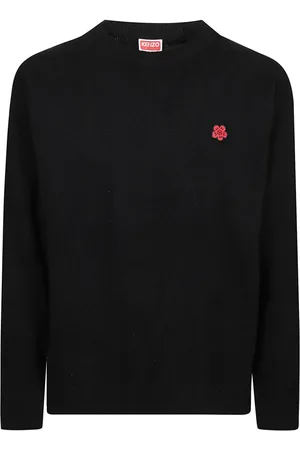Kenzo Truien, Heren, Zwart, M, Boke Flower Trui
