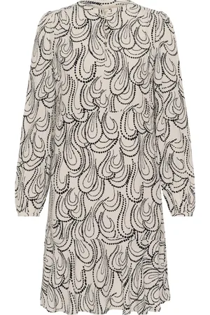 Part Two Kleedjes, Dames, , 2Xl, French Oak Dot Chain Jurk