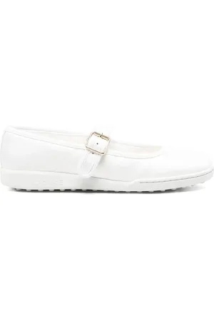 A.P.C. Schoenen, Dames, Wit, 40 EU, Klassieke Mary Jane Schoenen